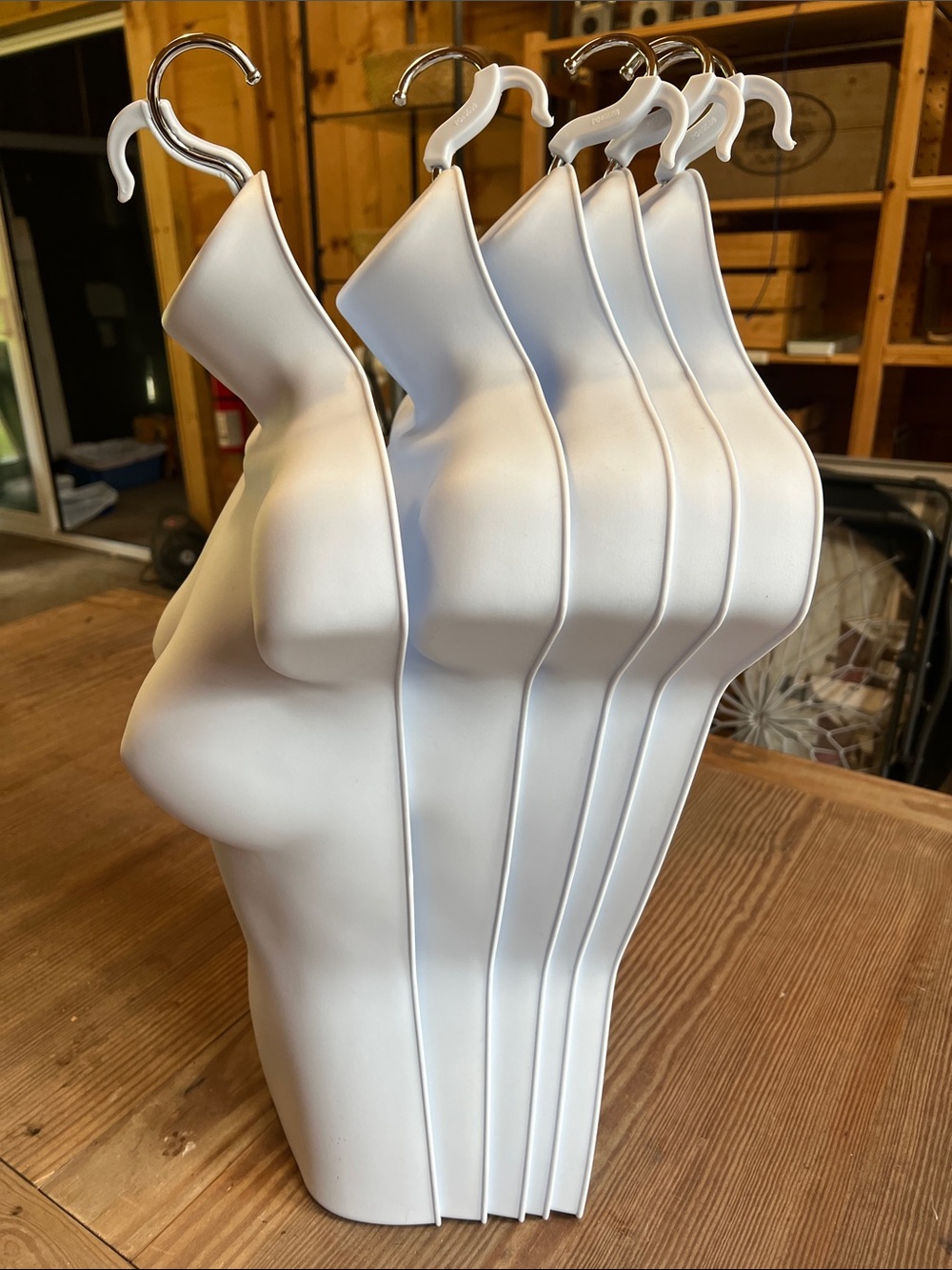 White Female Torso Dress Form Mannequin - Picture 2 of 3